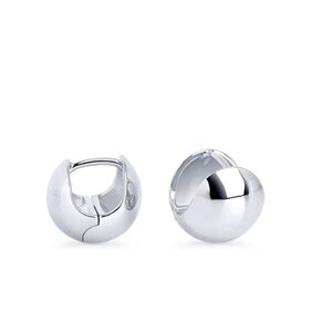 Silver Hoop Earrings